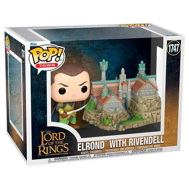 Funko Pop Town The Lord of the Rings Elrond with Rivendell #1747