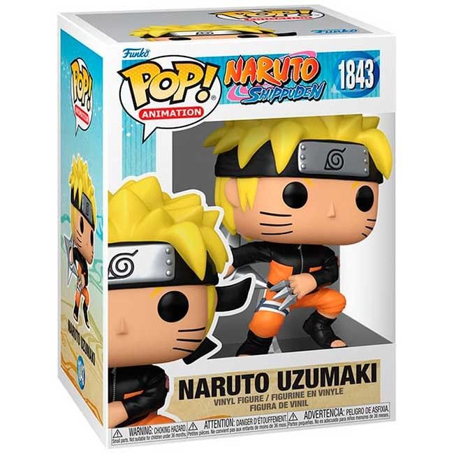 Funko Pop Naruto Shippuden - Naruto Uzumaki with Shuriken #1843