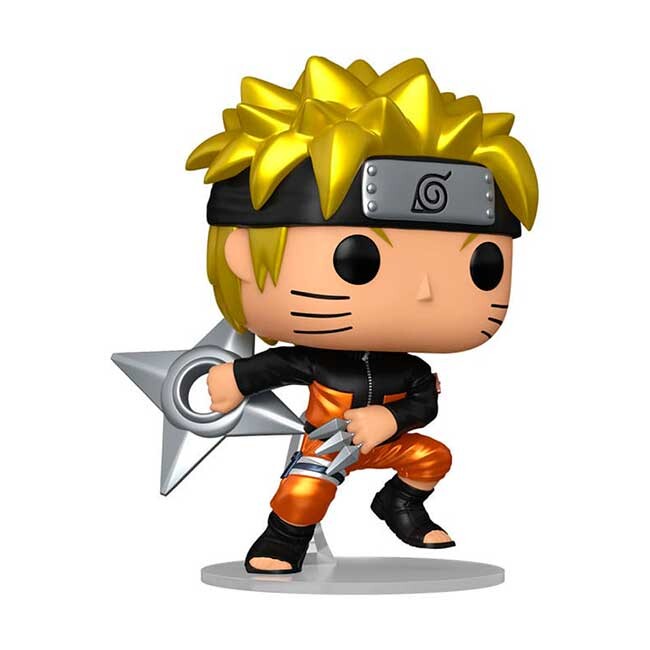 Funko Pop Naruto Shippuden - Naruto Uzumaki with Shuriken #1843 (CHASE) 1