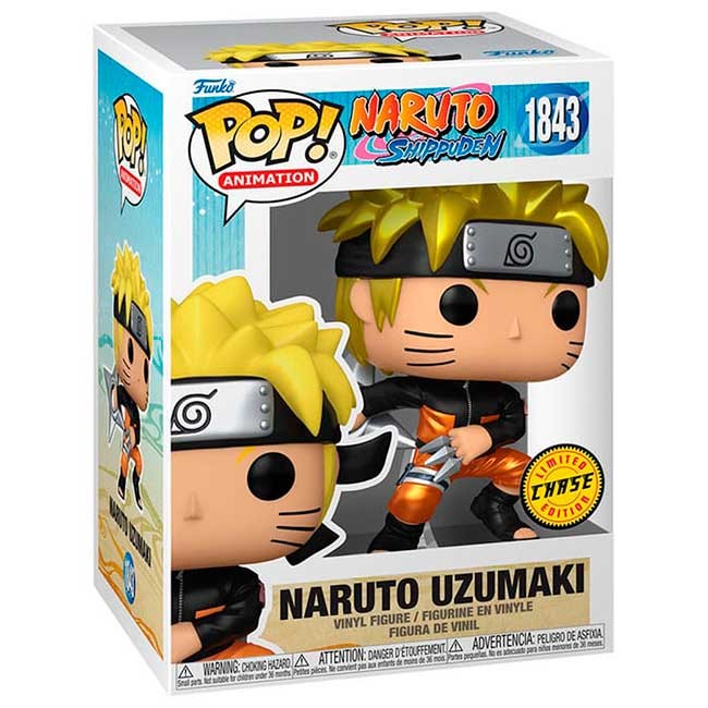 Funko Pop Naruto Shippuden - Naruto Uzumaki with Shuriken #1843 (CHASE) 0