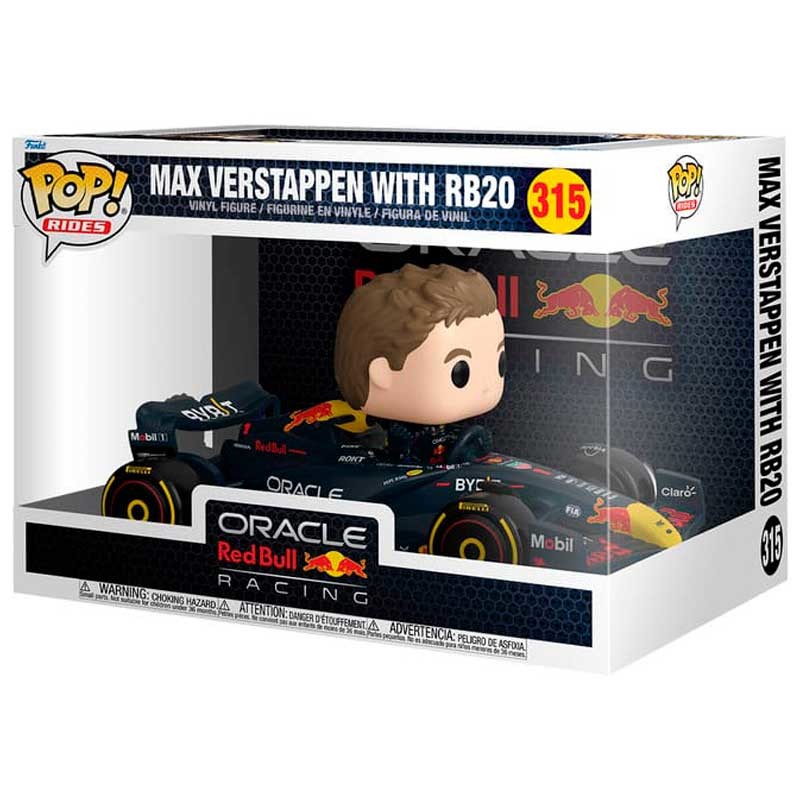 Funko Pop Rides Formula 1 Max Verstappen with RB20 #315 0
