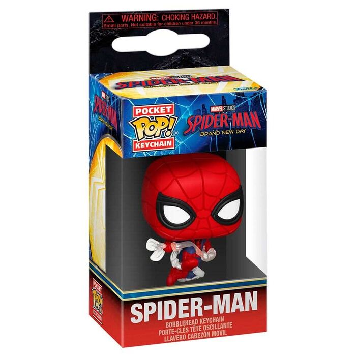 Funko Pocket Pop Keychain Marvel Spider-Man Brand New Day Spider-Man