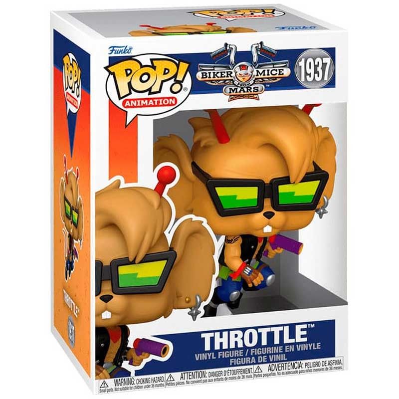 Funko Pop Biker Mice From Mars Throttle #1937