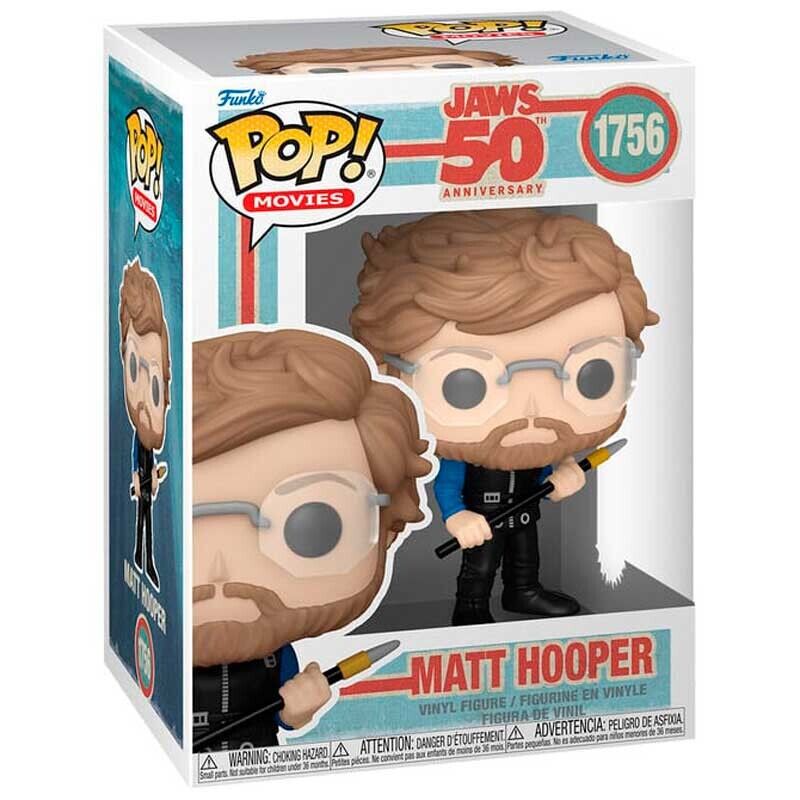 Funko Pop Jaws 50th Anniversary Matt Hooper in Scuba Gear #1756