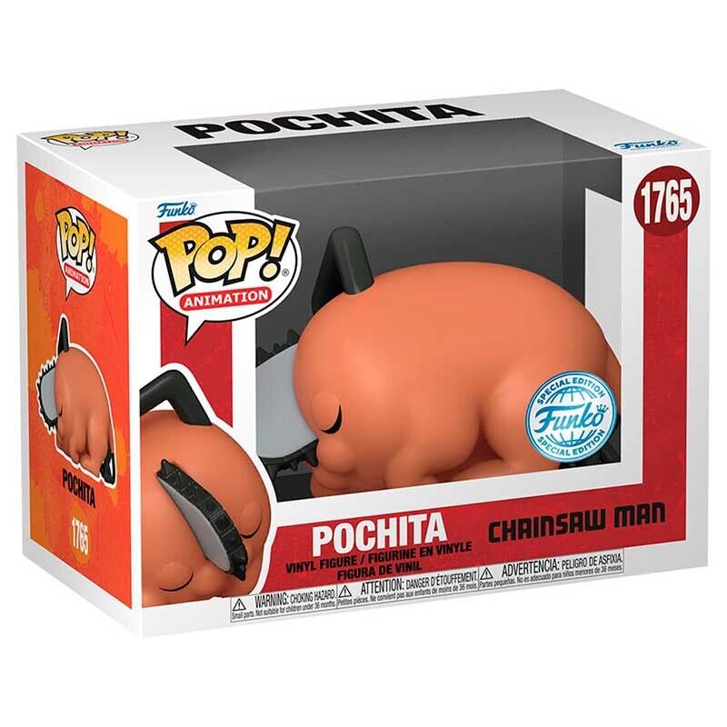 Funko Pop Chainsaw Man Pochita (Sleeping) Special Edition #1682