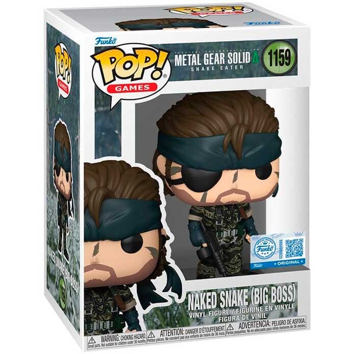 Funko Pop Metal Gear Naked Snake Big Boss Special Edition #1159 0