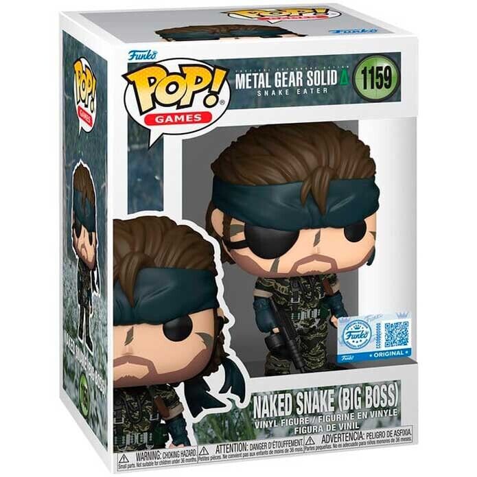 Funko Pop Metal Gear Naked Snake Big Boss Special Edition #1159