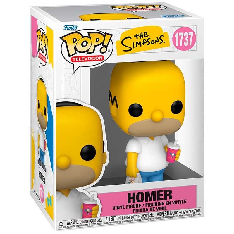 Funko Pop The Simpsons Homer (Krusty Burguer) #1737