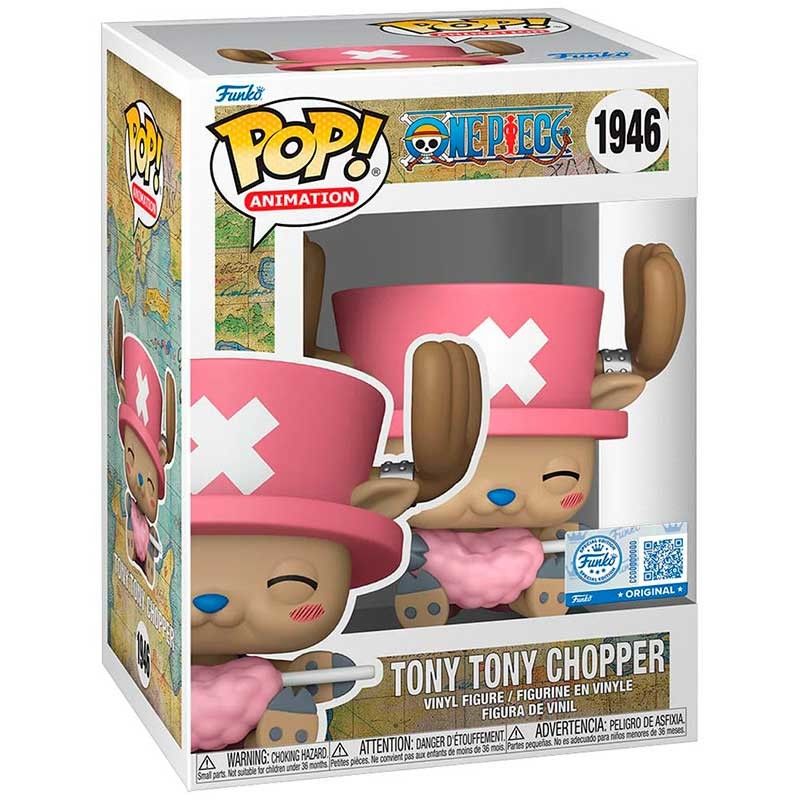 Funko Pop One Piece Tony Tony Chopper with Cotton Candy Special Edition #1946
