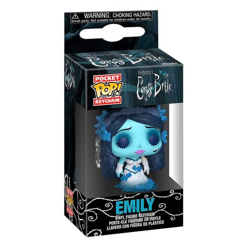 Funko Pocket Pop Keychain The Corpse Bride Emily with Butterflies