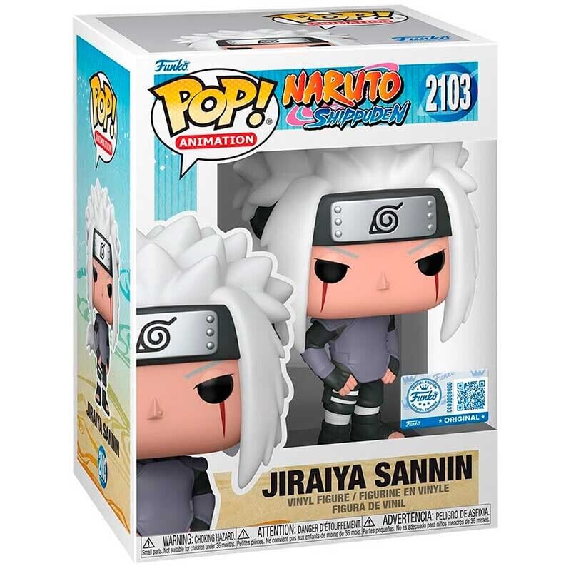 Funko Pop Naruto Shippuden Jiraiya Sannin Special Edition #2103 (caixa com dano)