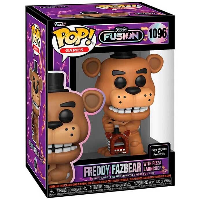 Funko Pop Fusion Five Nights at Freddy's Freddy Fazbear with Pizza Launcher #1096