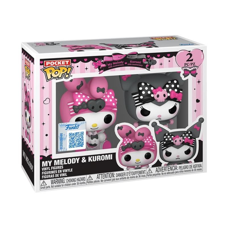 Funko Pocket Pop Hello Kitty My Melody & Kuromi Special Edition (2 Pack)