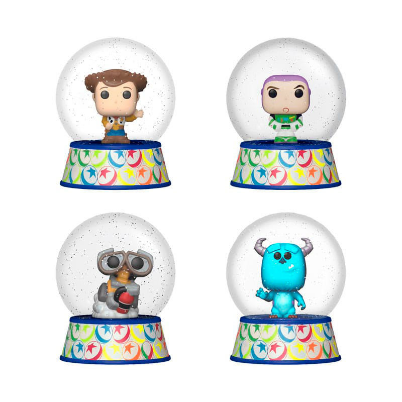 Funko Mini Snow Globes Pixar (Unid.)