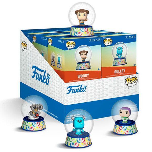 Funko Mini Snow Globes Pixar (Unid.)