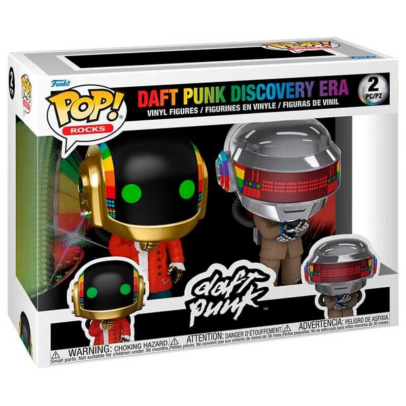 Funko Pop Rocks Daft Punk Discovery Era (2-Pack)
