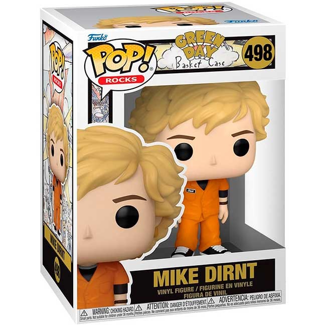 Funko Pop Green Day Basket Case Mike Dirnt #498 0