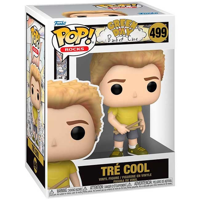 Funko Pop Green Day Basket Case Tre Cool #499 0