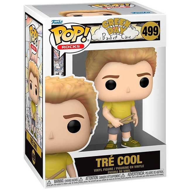 Funko Pop Green Day Basket Case Tre Cool #499