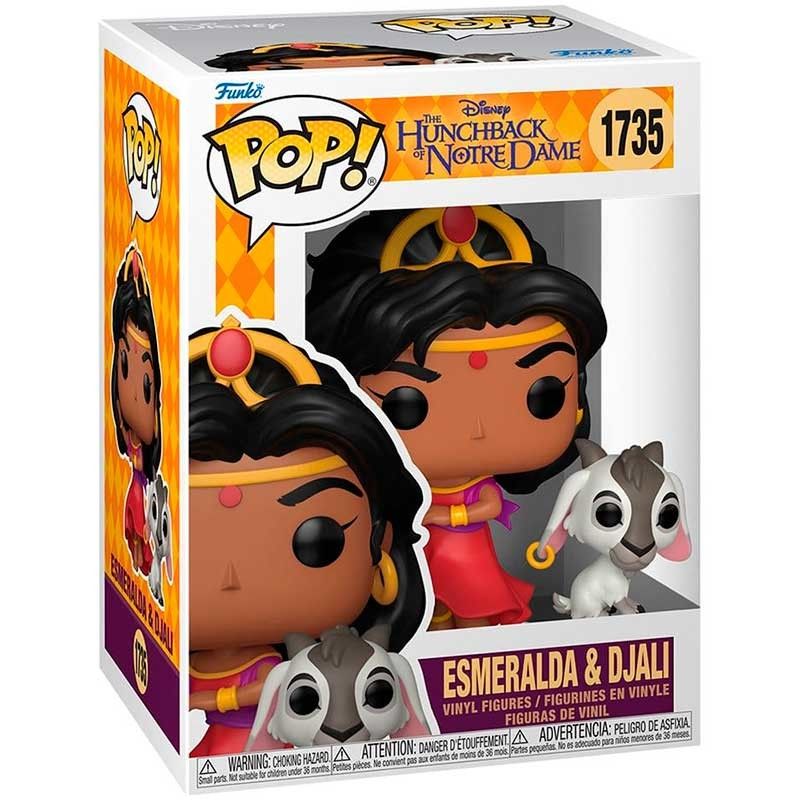Funko Pop Disney The Hunchback of Notre Dame Esmeralda & Djali #1735