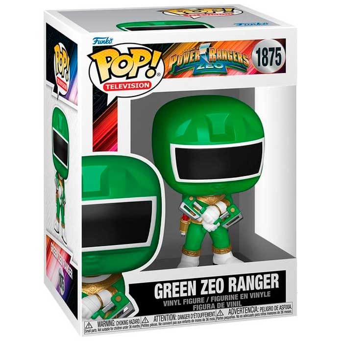 Funko Pop Power Rangers Zeo Green Zeo Ranger #1875 0