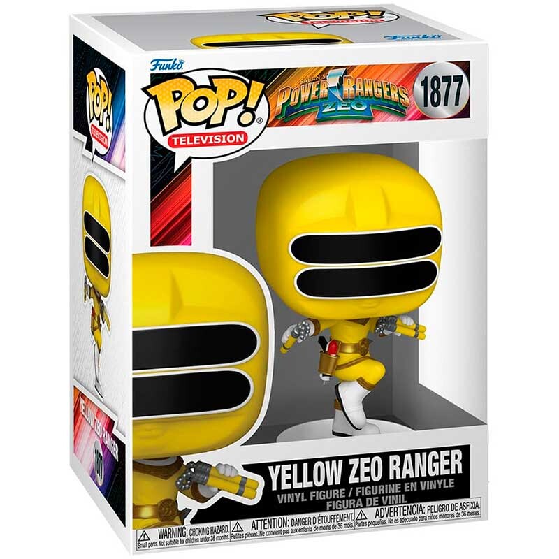 Funko Pop Power Rangers Zeo Yellow Zeo Ranger #1877 0