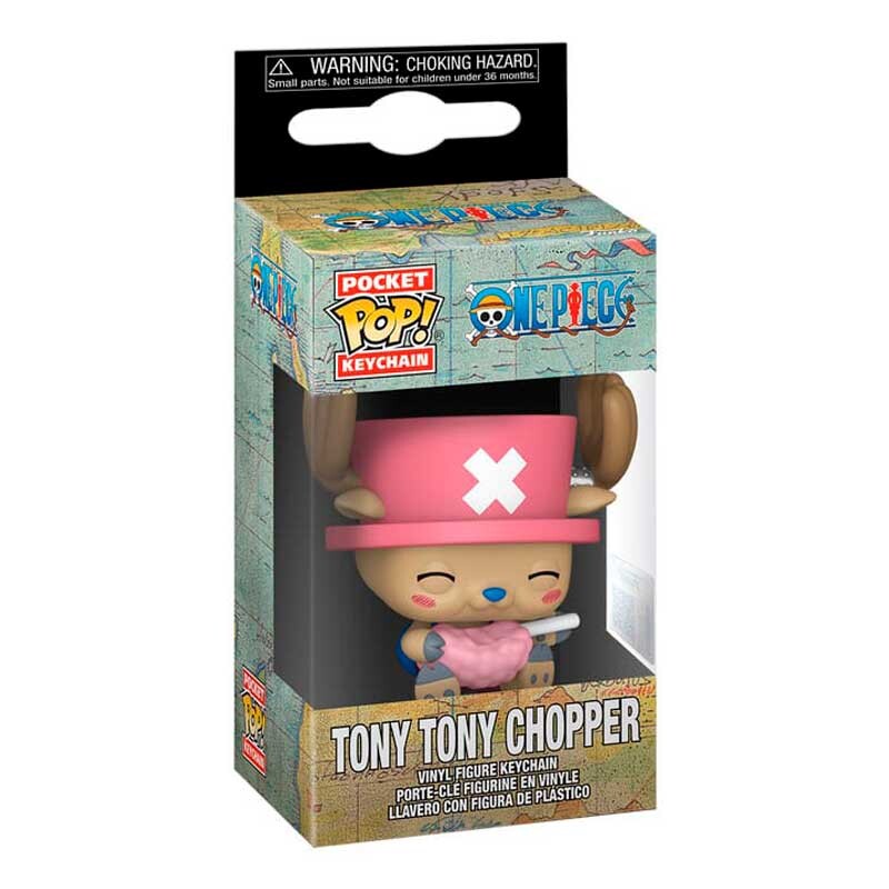Funko Pocket Pop Keychain One Piece Chopper with Cotton Candy 0