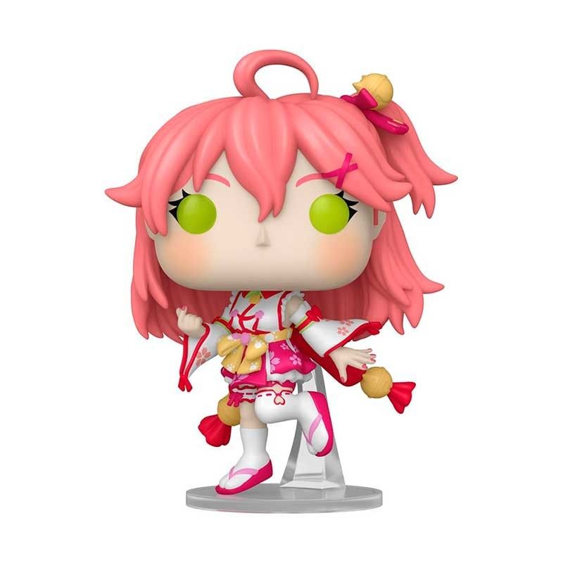 Funko Pop Hololive Sakura Miko #2294 (caixa com dano)