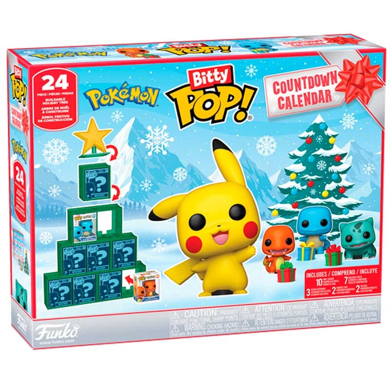 Funko Bitty Pop Pokémon 24 Day Countdown Advent Calendar 0