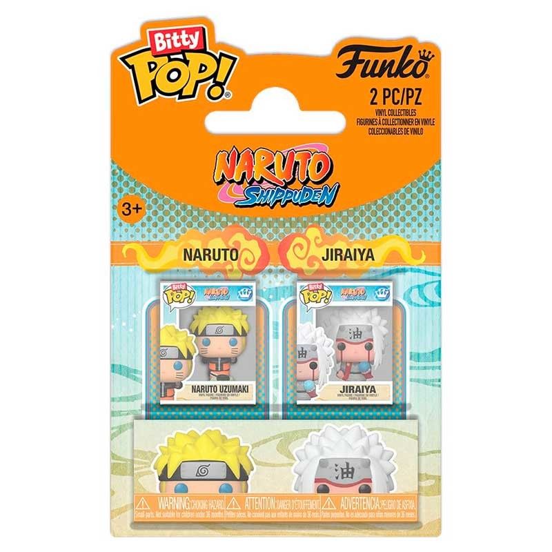 Funko Bitty Pop 2-Pack Naruto Shippuden - Naruto & Jiraiya