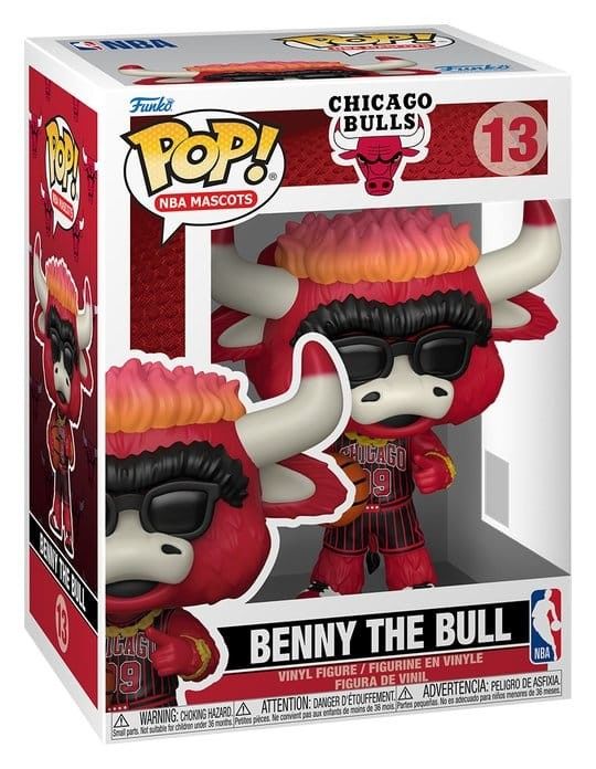 Funko Pop NBA Chicago Bulls Mascots Benny The Bull #13