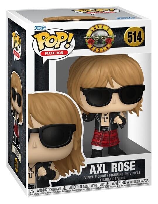 Funko Pop Rocks Guns N Roses Axl Rose #514