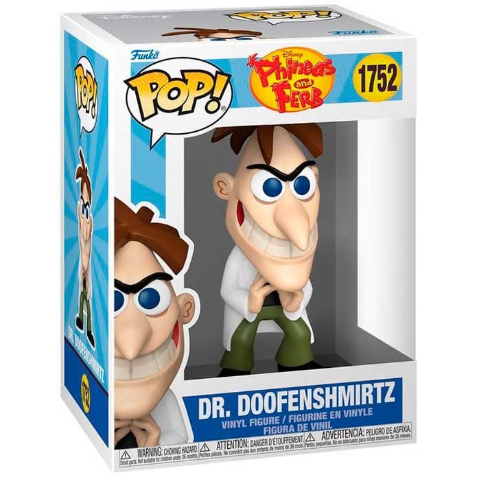 Funko Pop Phineas and Ferb Dr. Doofenshmirtz #1752 0