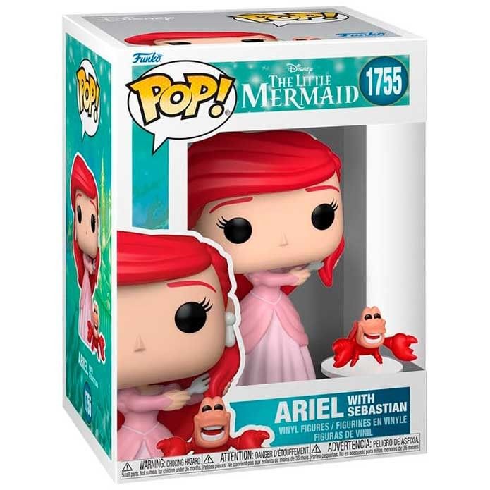 Funko Pop Disney The Little Mermaid Ariel with Sebastian #1755