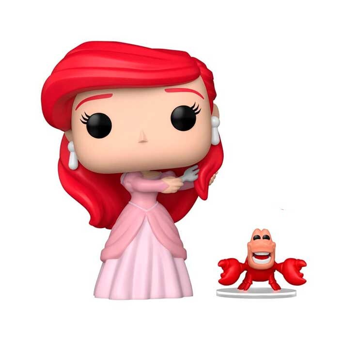 Funko Pop Disney The Little Mermaid Ariel with Sebastian #1755 1