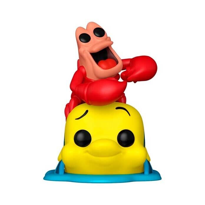 Funko Pop Disney The Little Mermaid Sebastian and Flounder #1756 (caixa com dano)