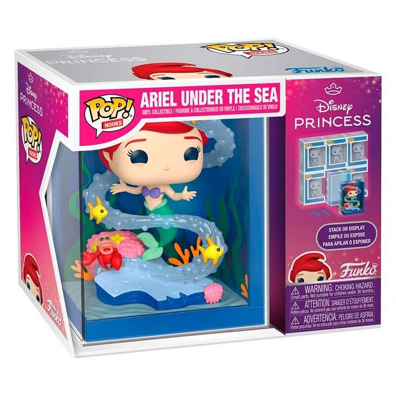 Funko Pop Nooks Disney The Little Mermaid Ariel Under the Sea