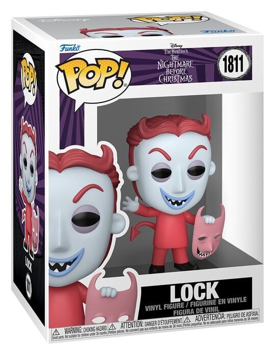 Funko Pop Disney Nightmare Before Christmas Lock #1811 0