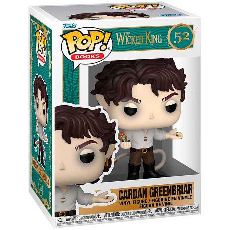 Funko Pop Books Folk of the Air The Wicked King Cardan Greenbriar #52 1