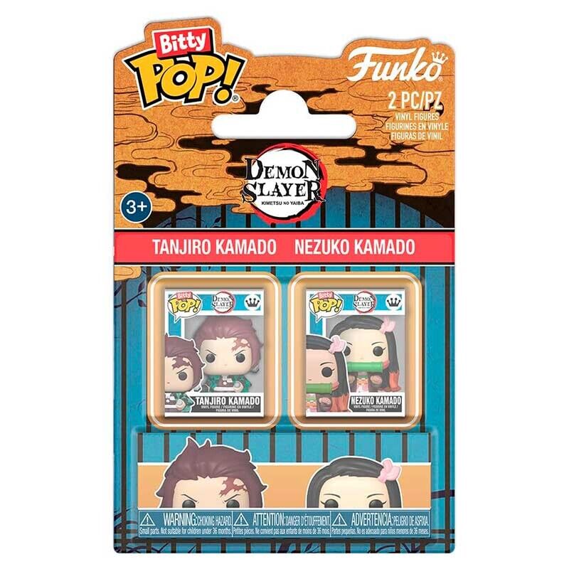 Funko Bitty Pop 2-Pack Demon Slayer Tanjiro & Nezuko