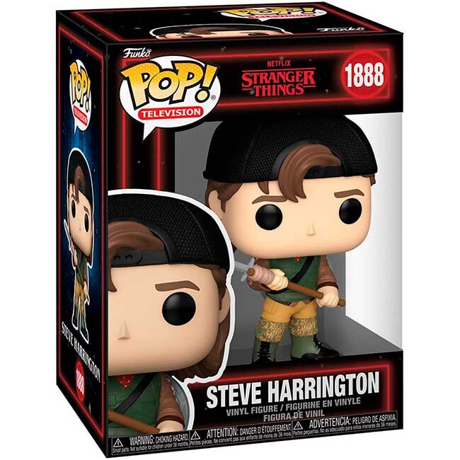 Funko Pop Stranger Things S5 Steve Harrington with Spear #1888 0