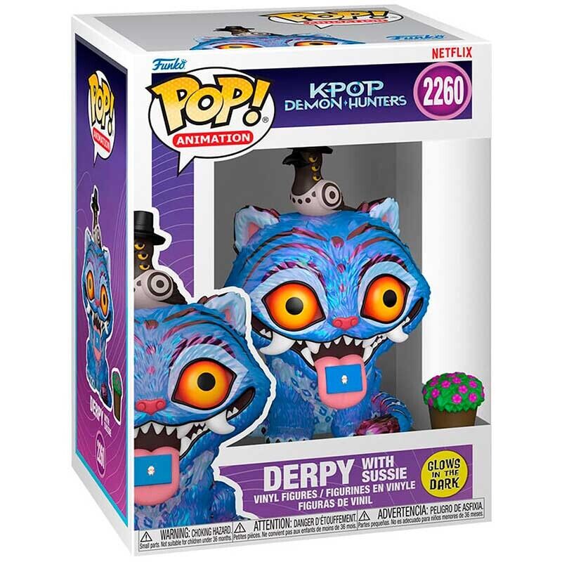 Funko Pop K-Pop Demon Hunters Derpi with Sussie (Glows in the Dark) #2260