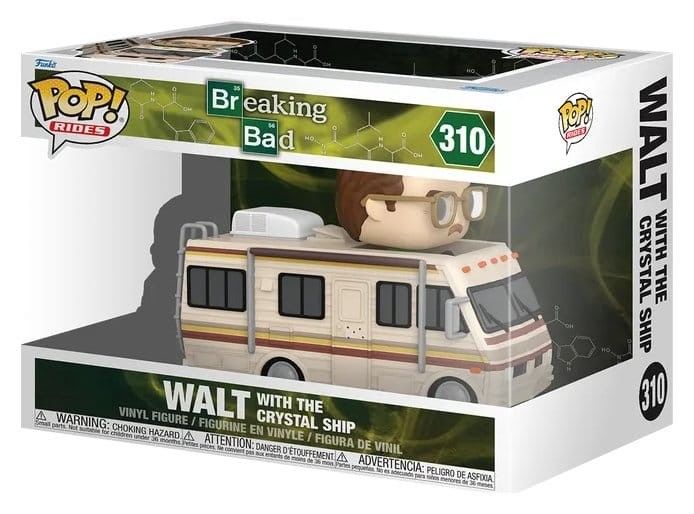 Funko Pop Rides Breaking Bad Walt with The Crystal Ship (RV) #310