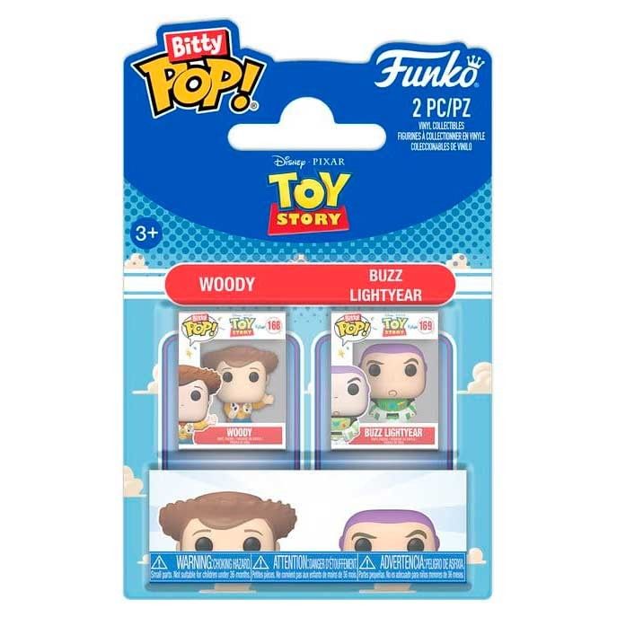 Funko Bitty Pop 2-Pack Toy Story Woody & Buzz Lightyear 