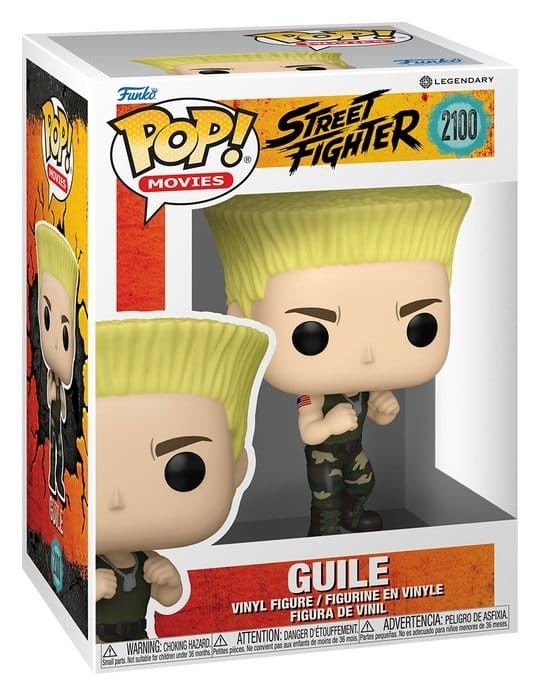 Funko Pop Street Fighter 2026 Guile #2100