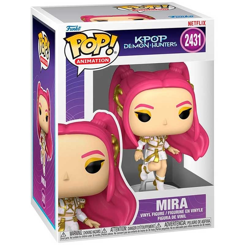 Funko Pop K-Pop Demon Hunters What it Sounds Like Mira #2431 (caixa com dano)