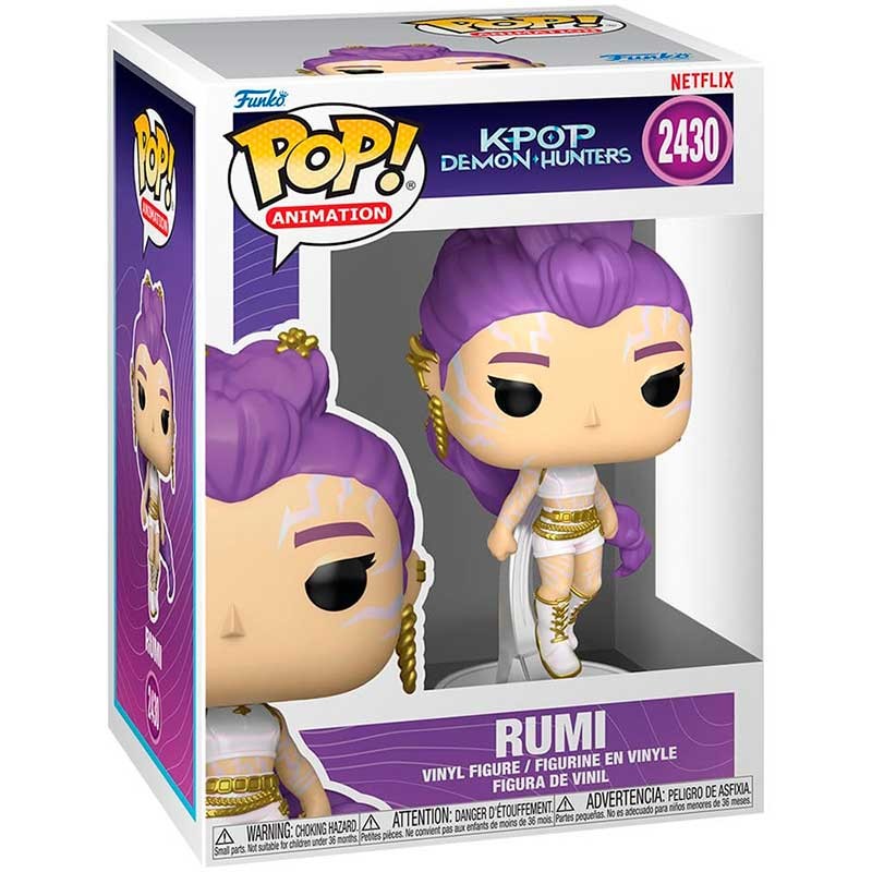 Funko Pop K-Pop Demon Hunters Rumi What it Sounds Like #2430 0