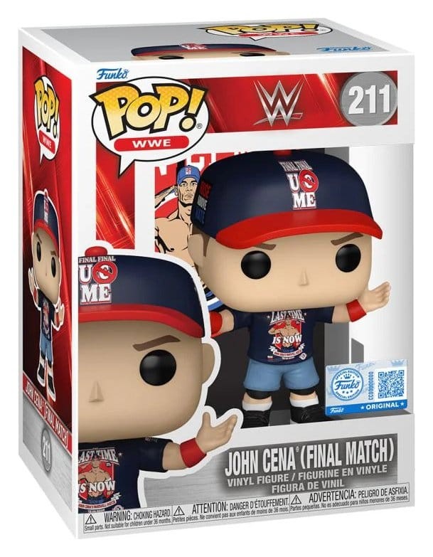 Funko Pop WWE John Cena (Final Match) Special Edition #211 0