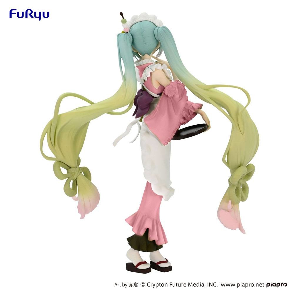 Furyu Exceed Creative Hatsune Miku Matcha Green Tea Parfait Another Color Version 1