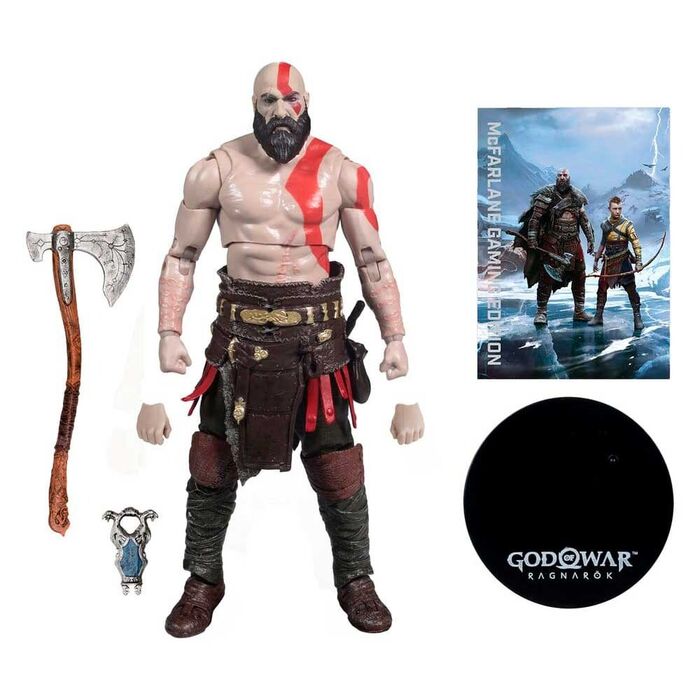 McFarlane Toys Gaming Edition God of War Ragnarok Kratos Action Figure